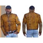 Unique Marx Cow Skin Leather Jacket
